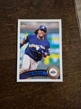 2011 Topps Rickie Weeks Milwaukee Brewers Team Set Break
