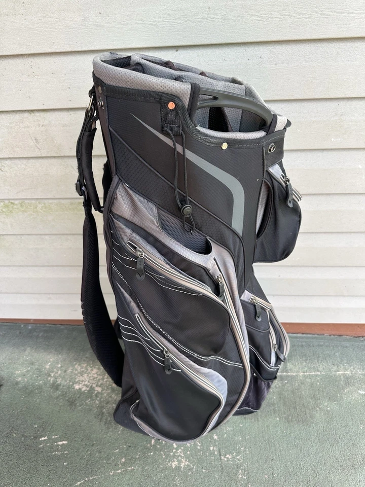 Bolsa de carro de golf Callaway Org 14 divisor de 14 vías gris negro Foto 3 de 4