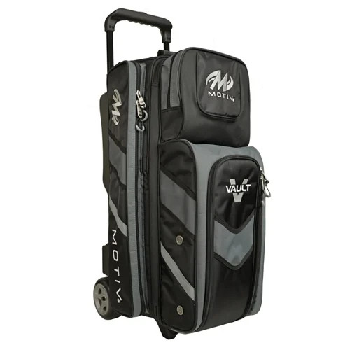 Motiv Vault Covert Black 3 Ball Roller Bowling Bag