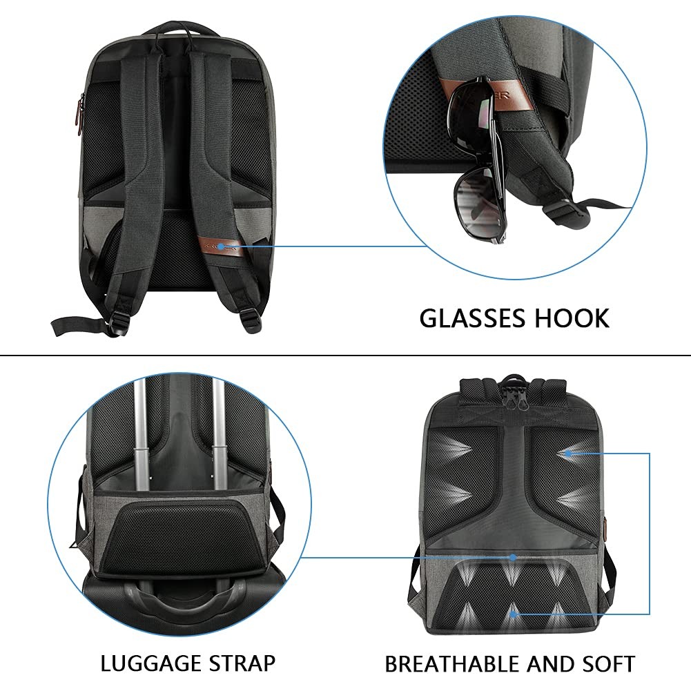 Laptop Backpack Large Computer Backpack Fits up t… - image 6