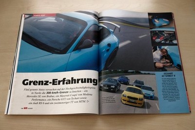 Auto Motor Sport AMS 24/2003 Porsche 911 996 GT Street S von Techart mit 646PS b
