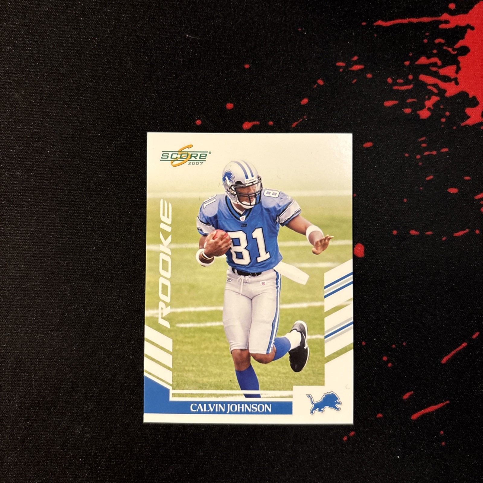 2007 Score Calvin Johnson #351 Rookie RC Detroit Lions HOFamer 