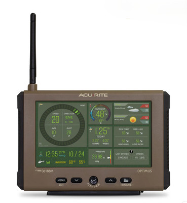 AcuRite Optimus Wi-Fi HD Display Indoor Weather LCD Display RF 433