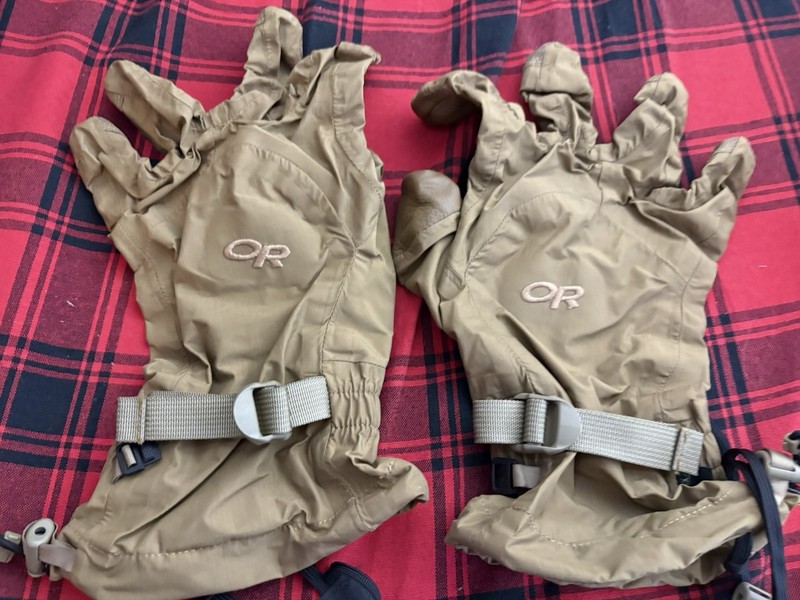 Outdoor Research OR MGS Shell Gloves Gore tex COYOTE Military Size Large