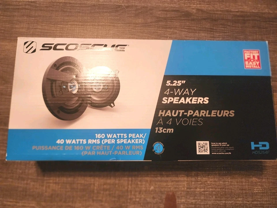 Scosche HD5254A-WM1SD- High-Performance 5.25" 4-Way Full Range Car Door Speakers - Image 2 of 4