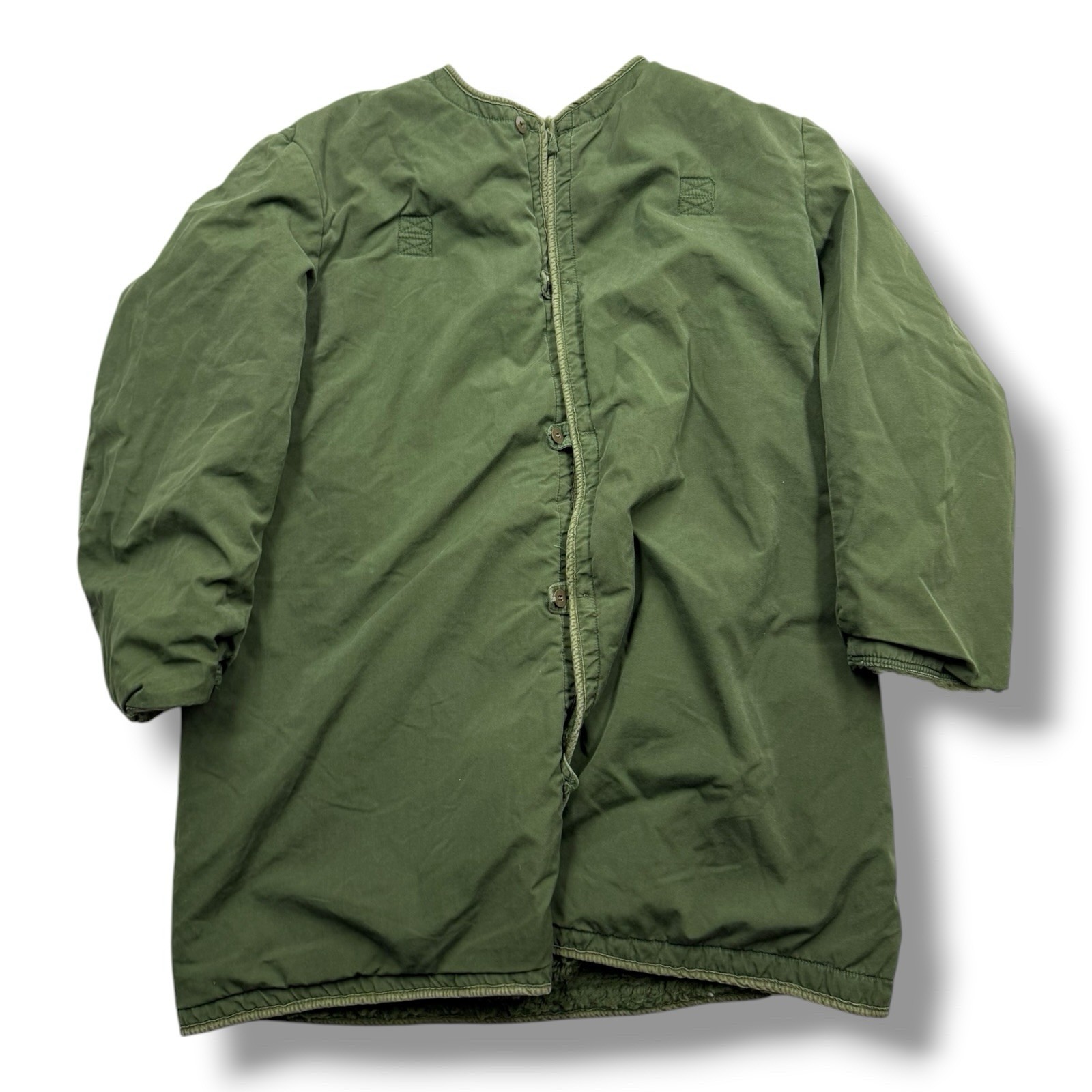 VINTAGE SWEDISH ARMY M59 Parka Liner Deep Pile Size C56 Fits Large/XL