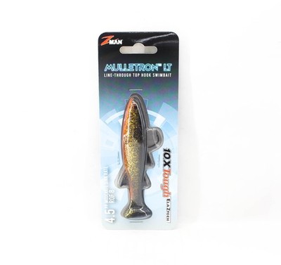 Zman Soft Köder Mulletron LT Swimbait 4.5 Zoll Goldrush (6391)