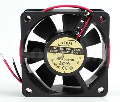 for ADDA AD0612UB-A70GL 6025 12V 0.35A Power Supply Chassis Cooling Fan *mc