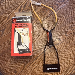 Marksman 3040 Slingshot Folding Steel Frame w/Rubber Tubing With Box