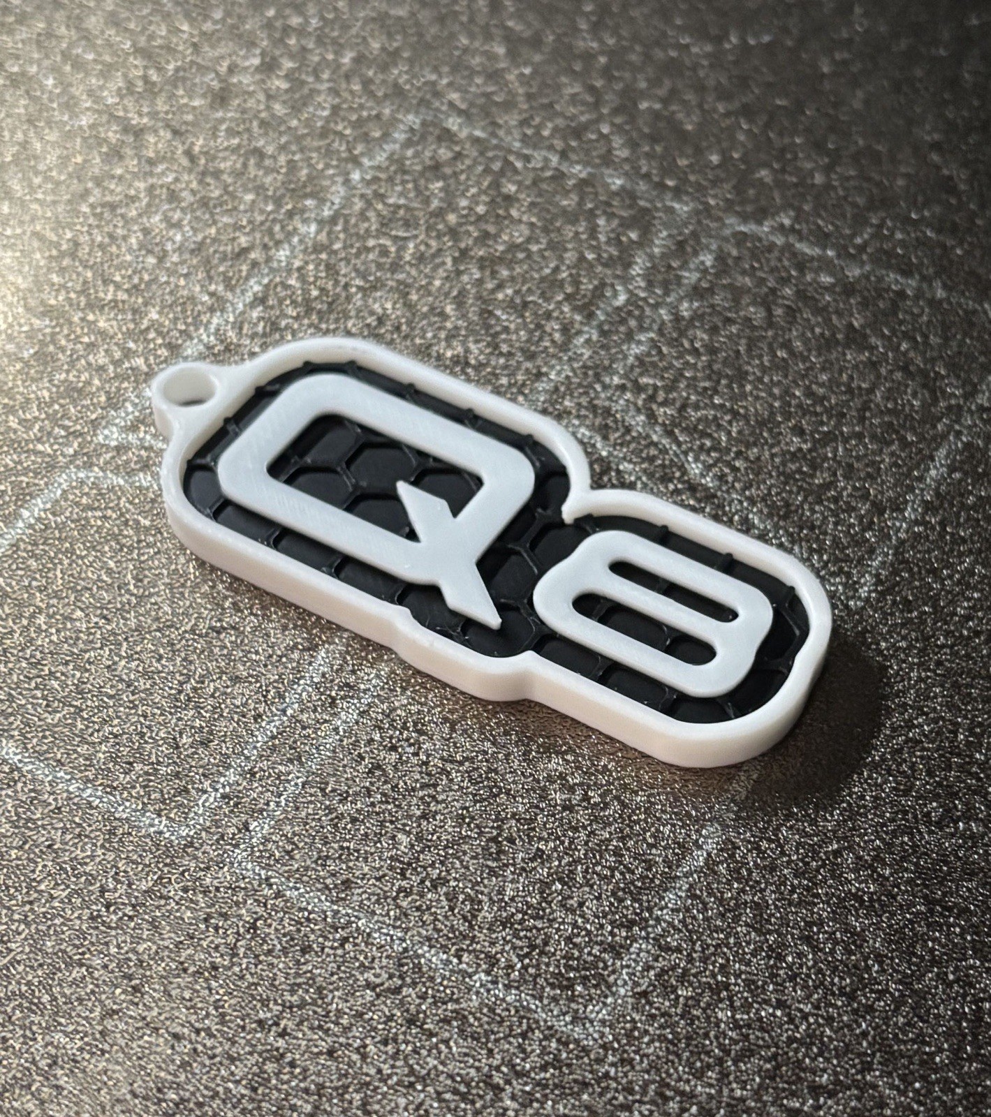 Audi Q8 Keychain 2 Pack New