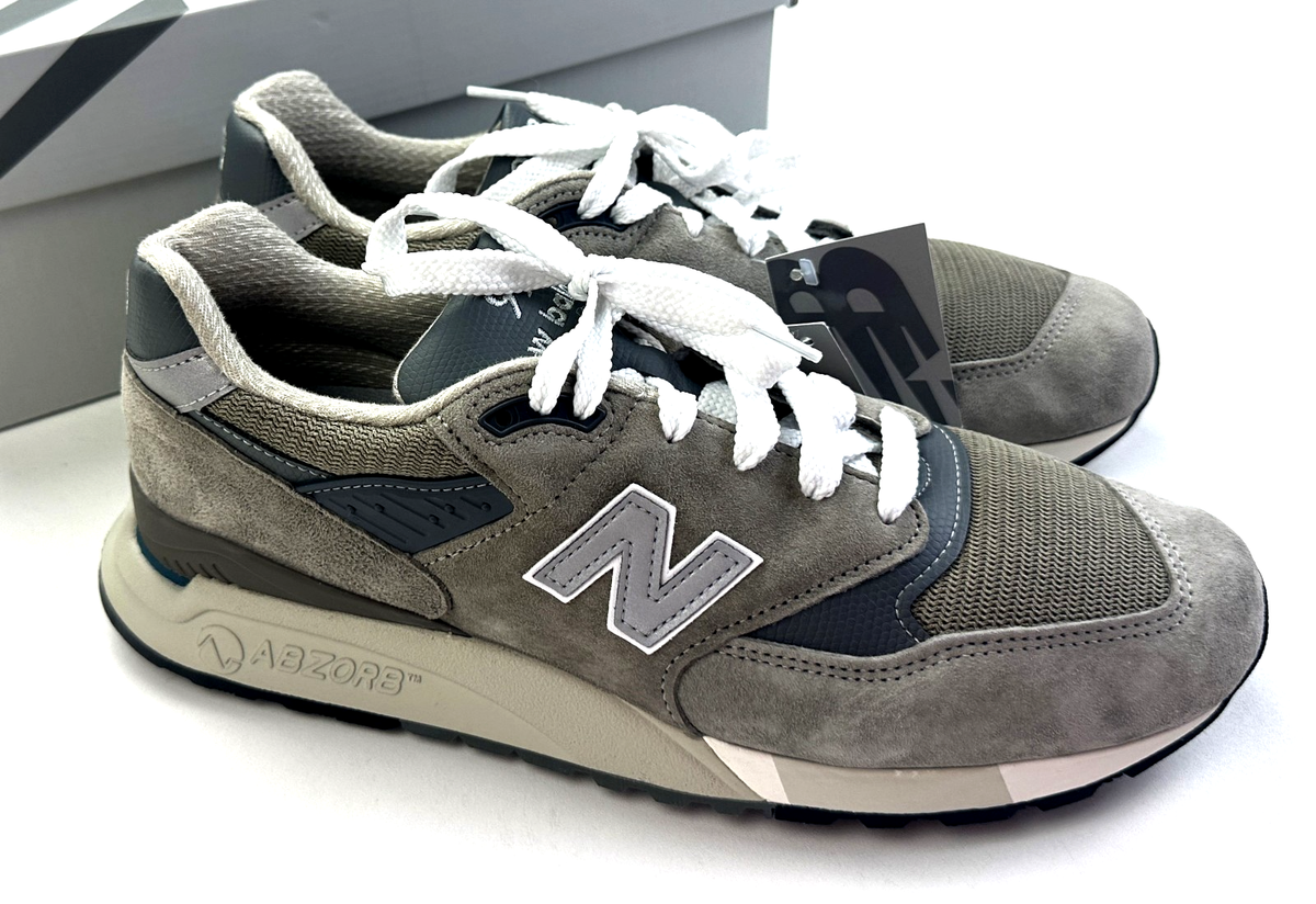 靴 New Balance 998 Gray 23 Size 9.5 - New Balance 998 Made in USA Grey Day 2023 - Grey Silver