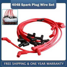 8mm Spark Plug Wire Set for Chevy GMC 305 350 5.7L 305 4048 HEI 90 Over V8 SBC