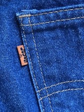 Vintage 80s Levis 646 Jeans 31x36 Made In USA Orange Tab FLARED