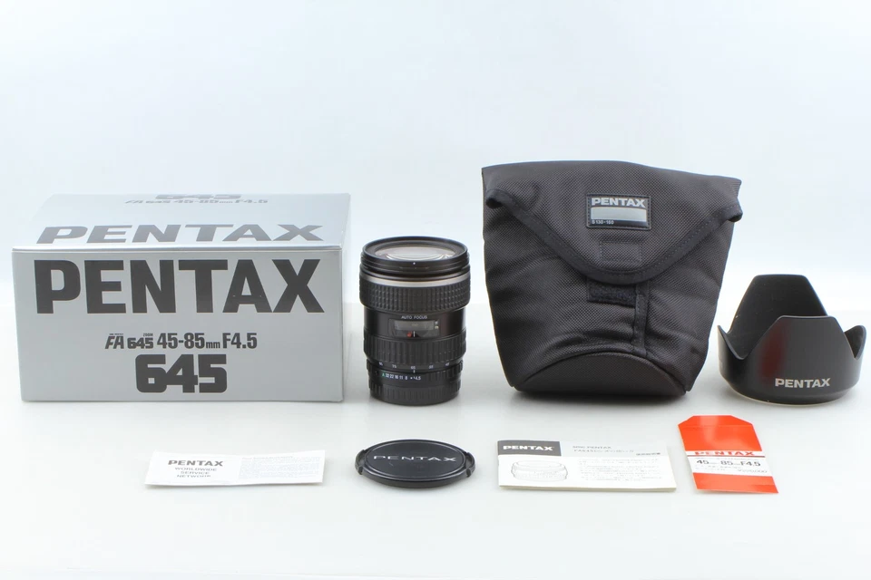 [Near MINT in Box] SMC Pentax FA 45-85mm f4.5 Zoom Lens for 645 N NII From JAPAN - Image 3 of 4