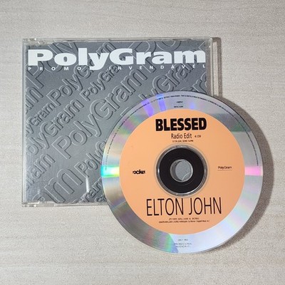 Elton John Blessed BRAZIL PROMO CD SINGLE Mega Rare -nikita daniel your song