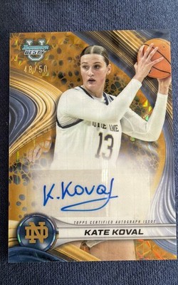 2024-25 Bowman University Best - Best of 2024 Autographs Kate Koval #B24-KKO...