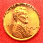 1949-D Lincoln Wheat Cent Penny GEM RD BU From an Original Bank Roll