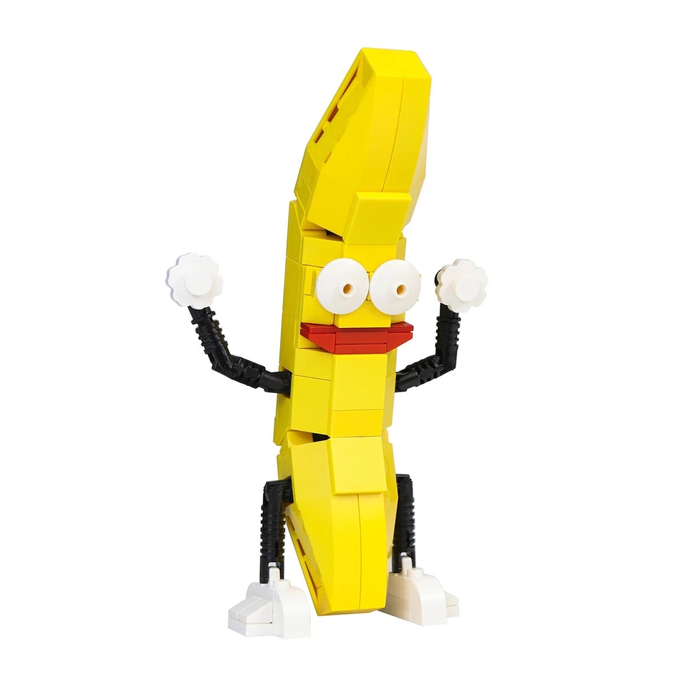 Mocs Bricks Sets Dancing Banana & Building Toys + 124 Parts - Image 1 of 4