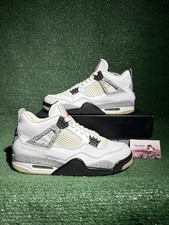 Size 9.5 - Jordan 4 Retro OG Mid White Cement 2016