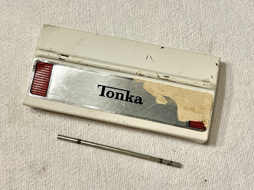 1970's Tonka Dodge Rescue Van/School Bus Rear Tailgate Door w/ Hinge Pin
