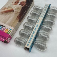 Vintage Sylvania Blue Dot M3 Flashbulbs 12 Clear Bulbs Camera Flash USA