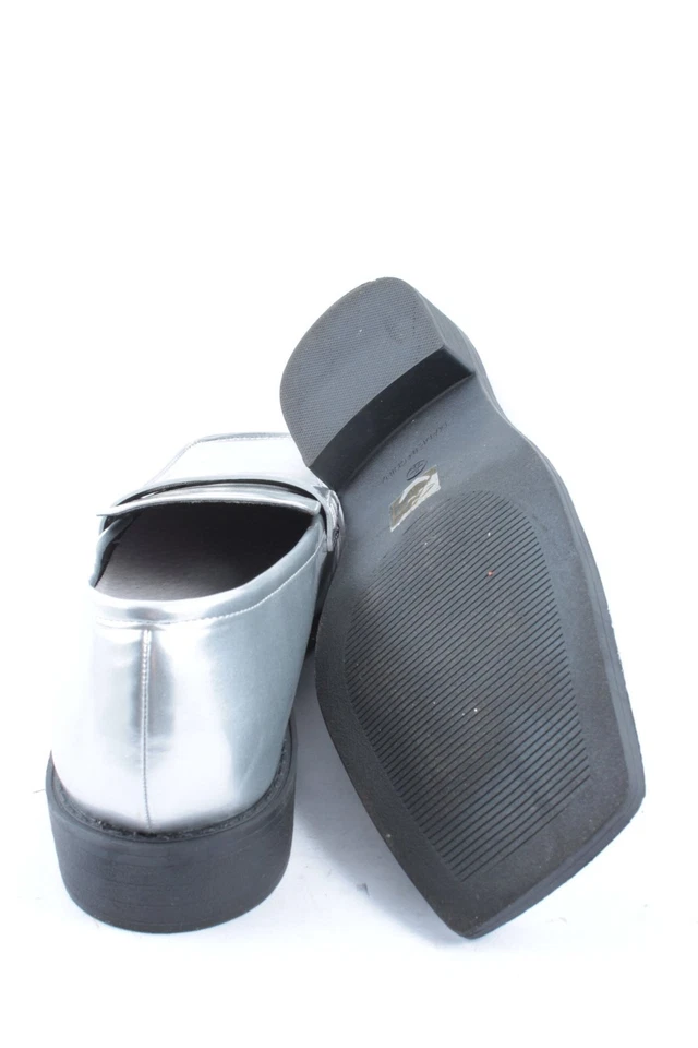 VITAMINA Mocassino Donna Scarpa Taglia IT 42 argento-nero elegante - Immagine 2 di 4