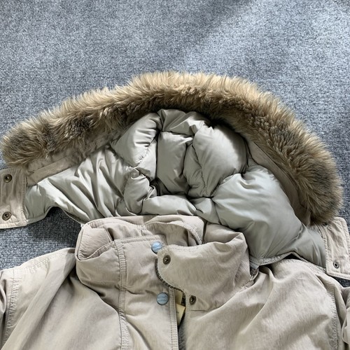 LL Bean Parka Goose Down Jacket Women’s Small Faux Fur Removable Hood Insulated - Bild 5 von 17