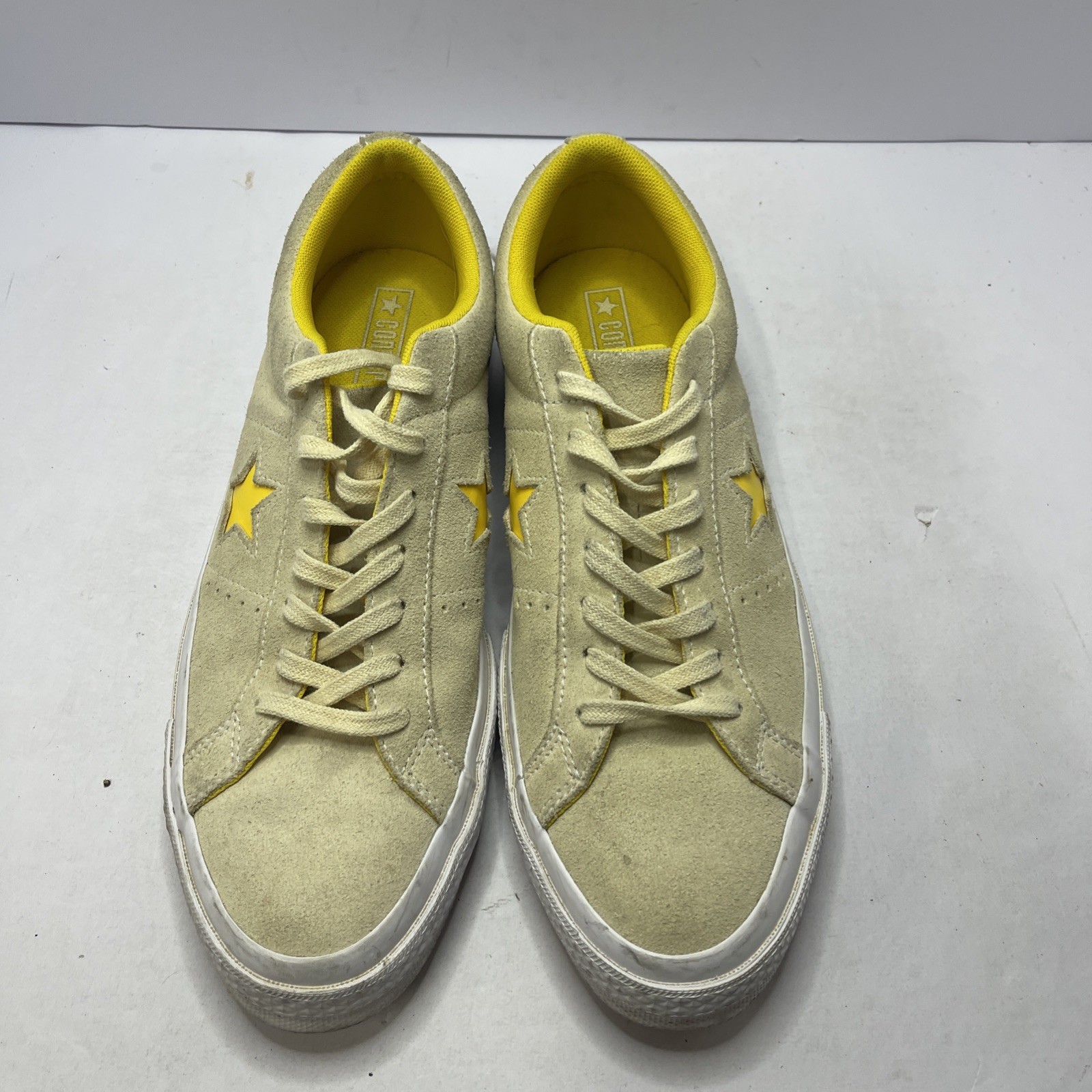 SAOLA Scarpe Unisex Converse One Star Pelle OX Vaniglia Solar 159814C Taglia 8 5 Uomo