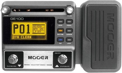 MOOER GE100 Multi-Effekt-Gitarrenprozessor-Pedal NEU