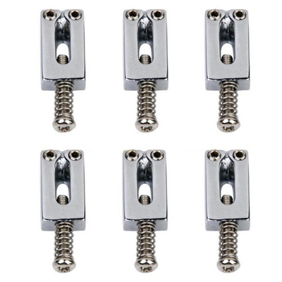 #ad 6Pack Roller Bridge Saddles Wrench Spare For Fender Strat Tele Electric Guitar $10.33