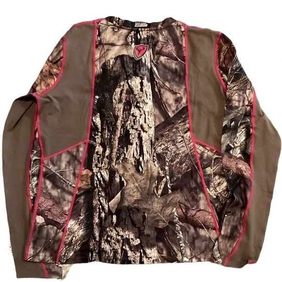 Scent Blocker Women's Sola 1.5 Performance Shirt Mossy Oak Country Camo XL - Image 2 of 3
