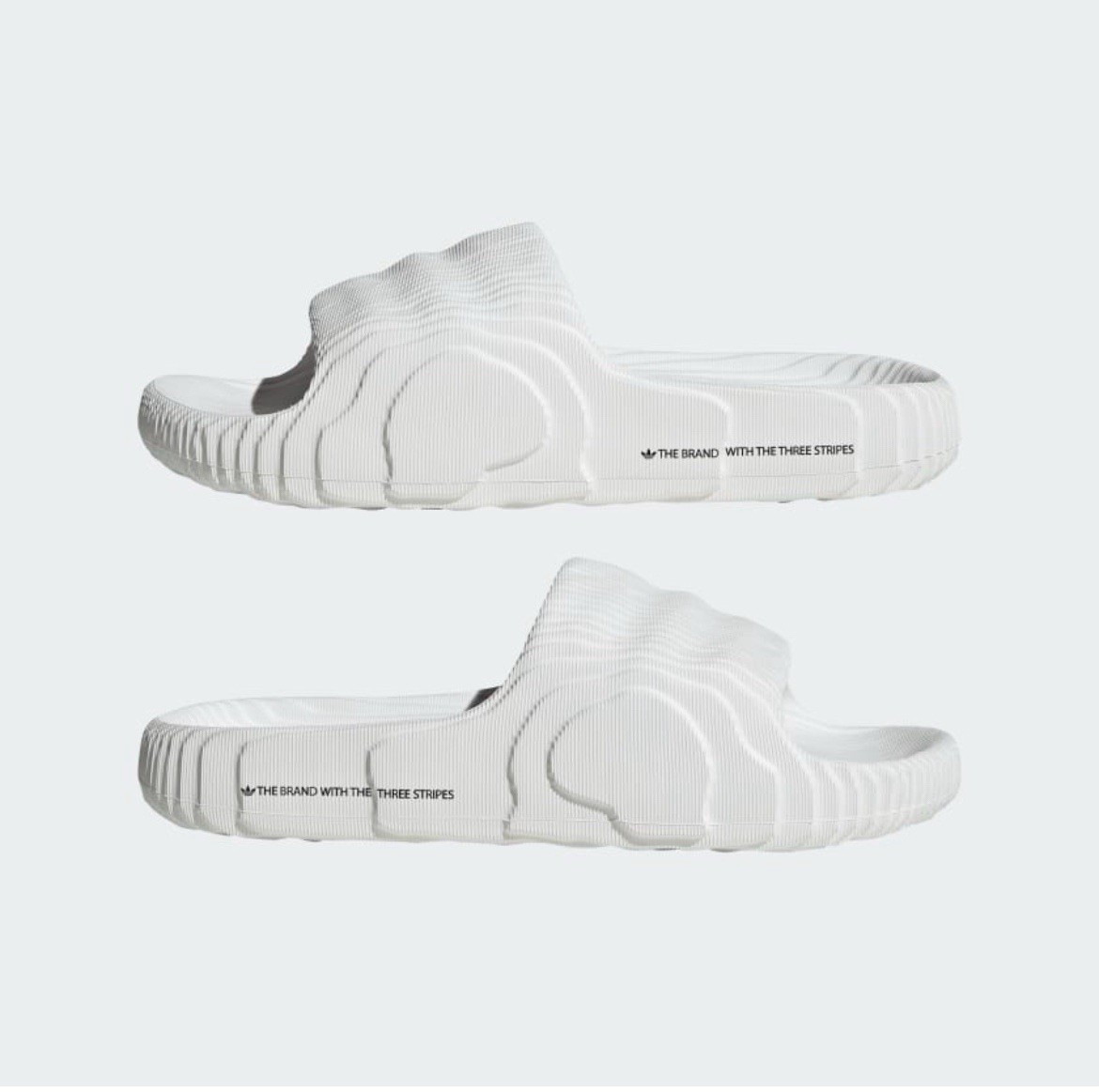 adidas サンダル Size 12 - adidas ADILETTE 22 WHITE SLIDE SANDAL 2023 HQ4672 for