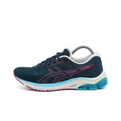ASICS Damen 1012A724 Schuhe blau pink Synthetikfaser Amplifoam Laufschuh EU 38
