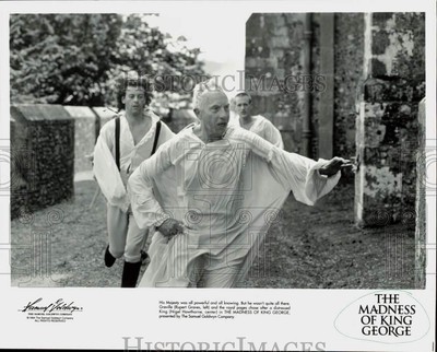 1994 Press Photo Rupert Graves, Nigel Hawthorne in ''The Madness of King George''