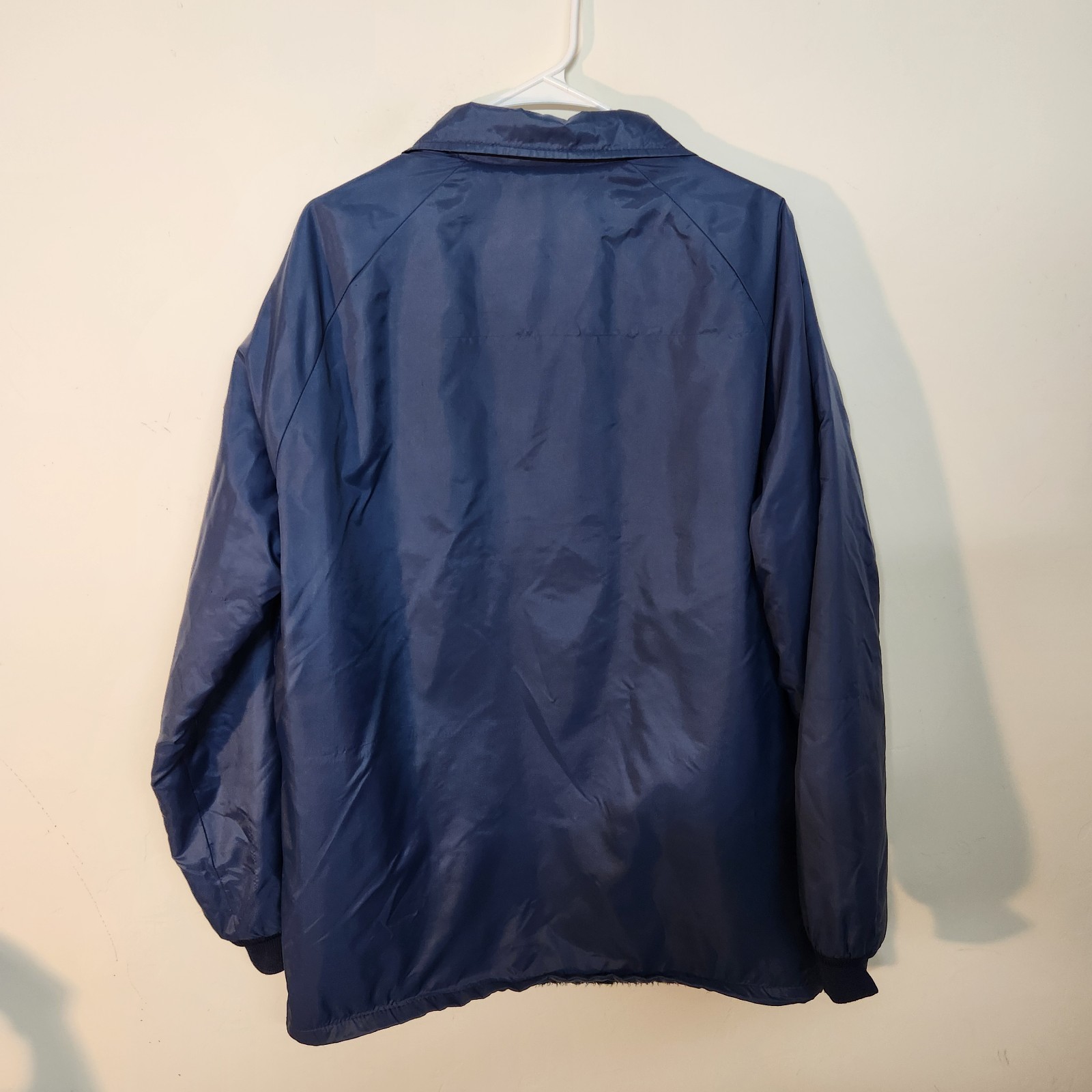 Classics Lined Button Jacket Mens Large Tall Blue… - image 8