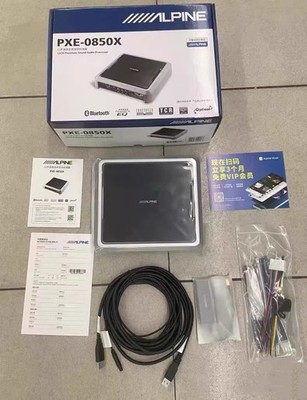 ALPINE PXE-0850X Advanced Wireless Digital Sound Processor Blueteeth 4.0 Newest