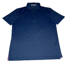 G Fore Mens Medium Twilight Blue Golf Polo Shirt G/FORE
