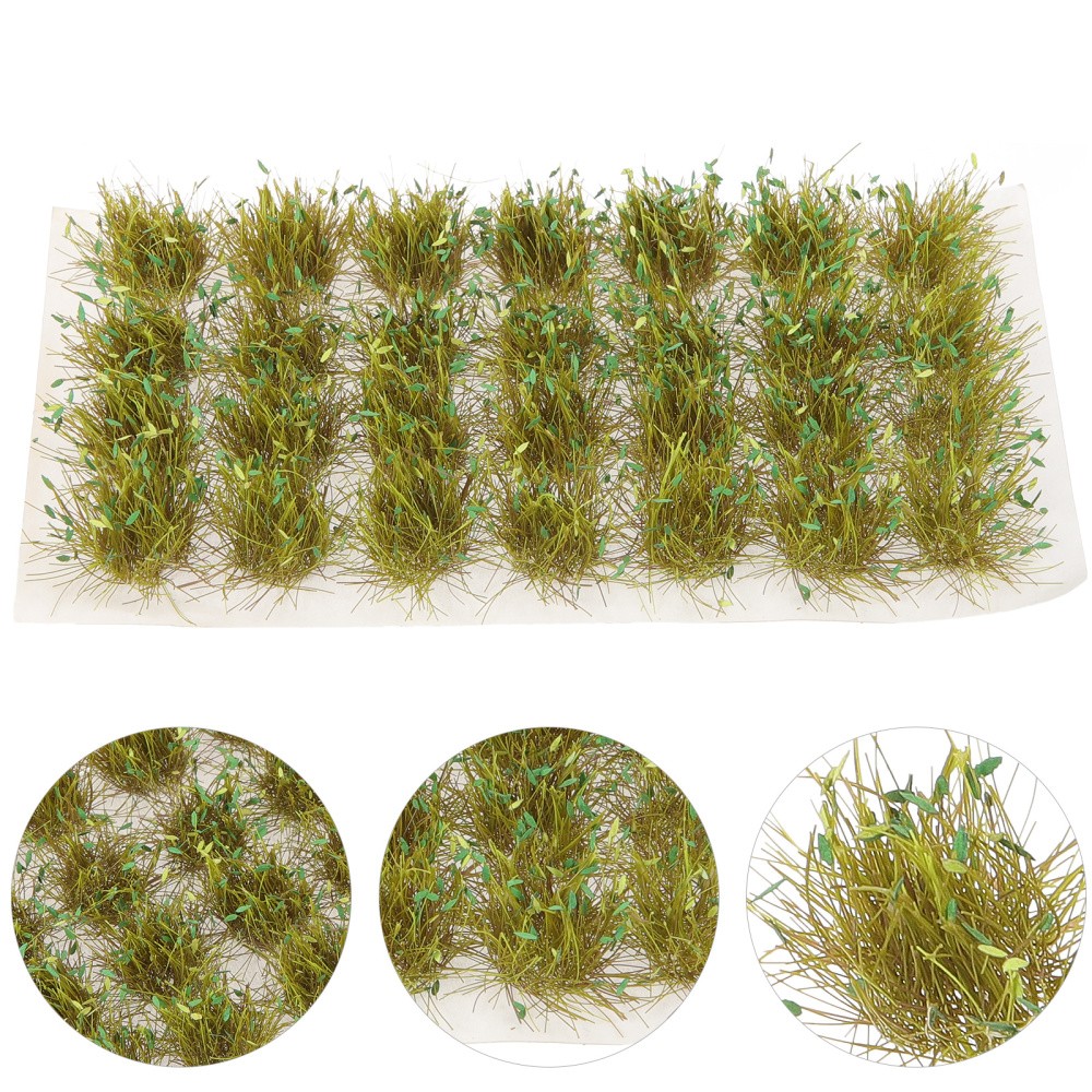 Grass Model Fake Decor Landscape Artificial Artifical Tufts Miniature