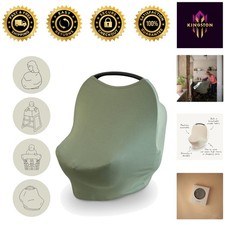 Versatile Dried Thyme Baby Canopy Cover for Car Seats Strollers - 26.5 x 28