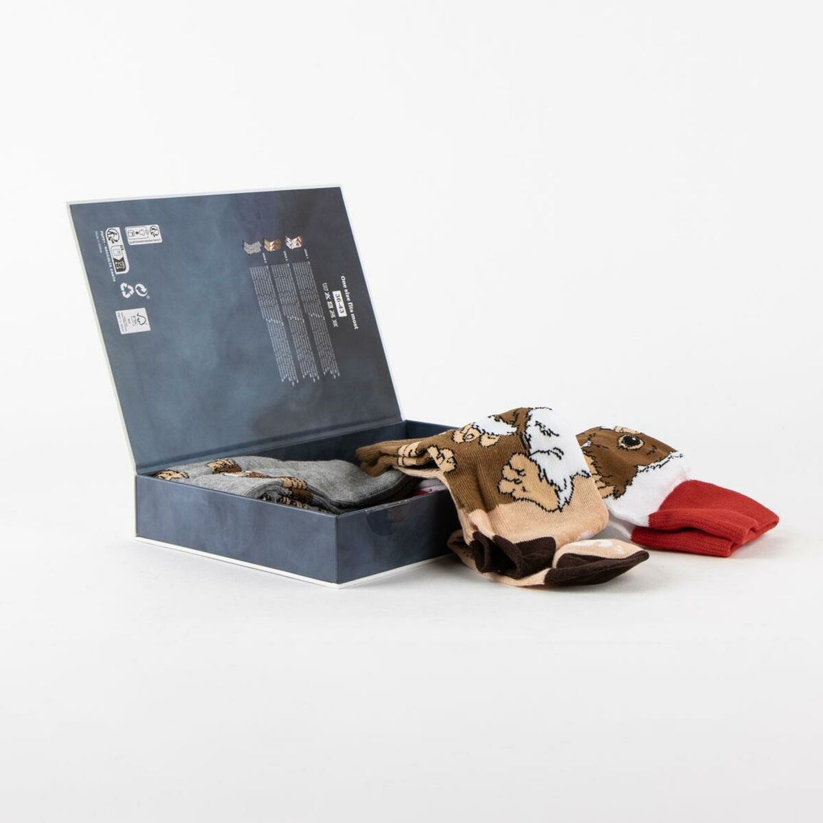 Calzini Gremlins Multicolore 3 paia