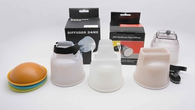 Gary Fong & Misc Brand Lightsphere Lot for Flash  (#20767)