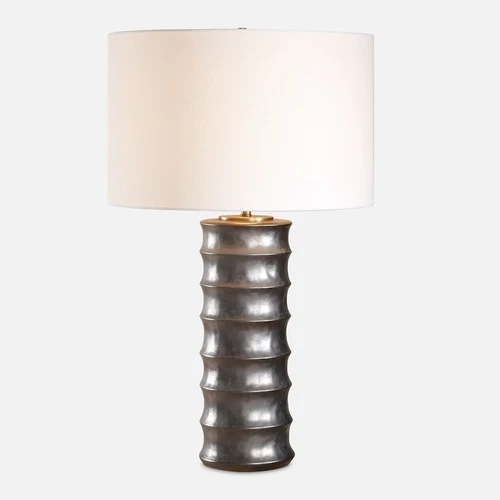 Uttermost Corvair 1 Light Scalloped Table Lamp, Bronze - 30488-1 - Picture 1 of 1