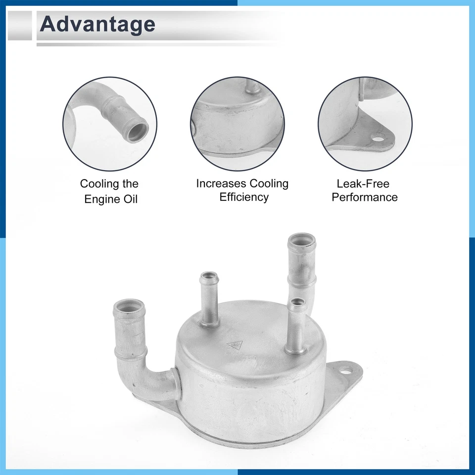 Enfriador de aceite de motor para Mazda 3 04-09 No.FNK3199F0A Enfriador Trans Enfriador 1 pieza Foto 4 de 4