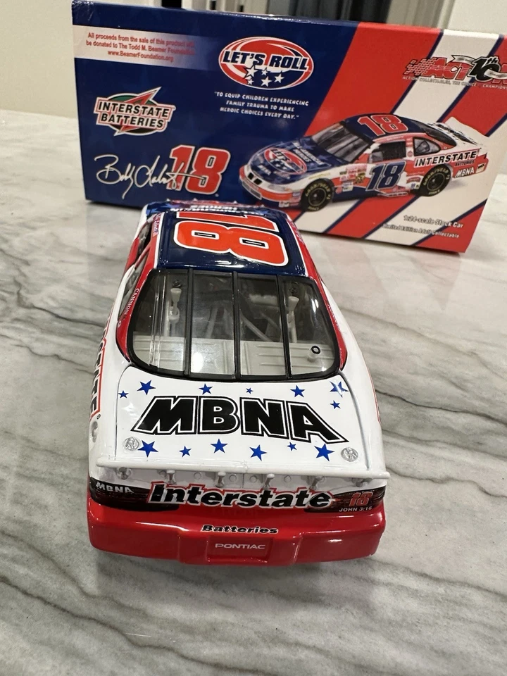Bobby Labonte 2002 Interstate Batteries Let’s Roll Nascar 1/24 Diecast Pontiac  - Image 4 of 4