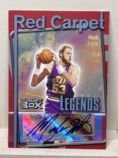 Mark Eaton 2004-05 Topps Luxury Box Red Carpet Legends #RCME Auto 10/10