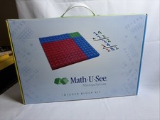 Math U See Integer Block Kit Missing 3 Blue Block And 1 Green Block