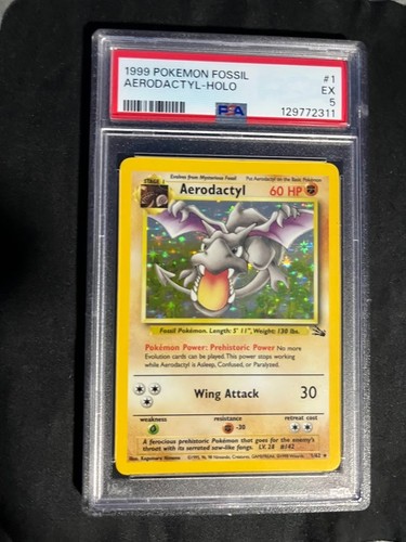 Aerodactyl (Unlimited) graded PSA 5 for sale on eBay