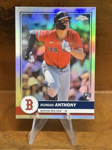 2026 Topps Chrome Flagship Roman Anthony #16 (RC) Rookie Card Red Sox Refractor