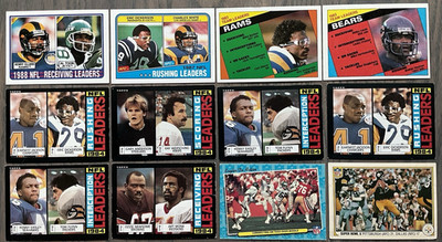 NFL Football 40 Card Lot 1984-1991 Walter Payton Marcus Allen Bruce Smith HOF