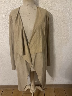 Closed Damen Mantel  Wildleder, Größe M Neu  Beige OVERSIZE